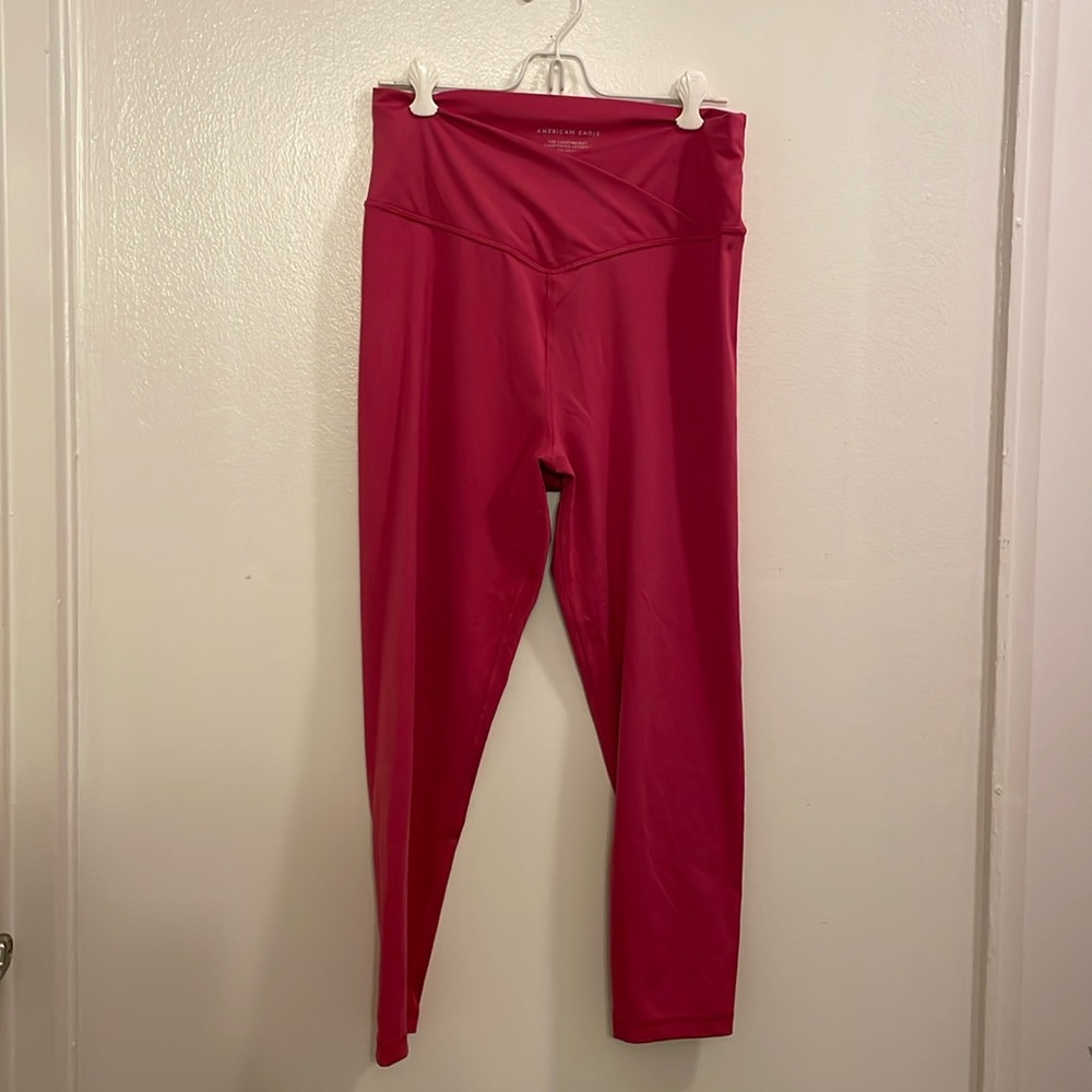 Pink leggings